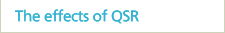 The effects of QSR