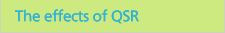 The effects of QSR